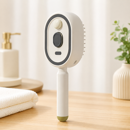 Steam Brush | Rechargeable Detangling Tool with Oil
