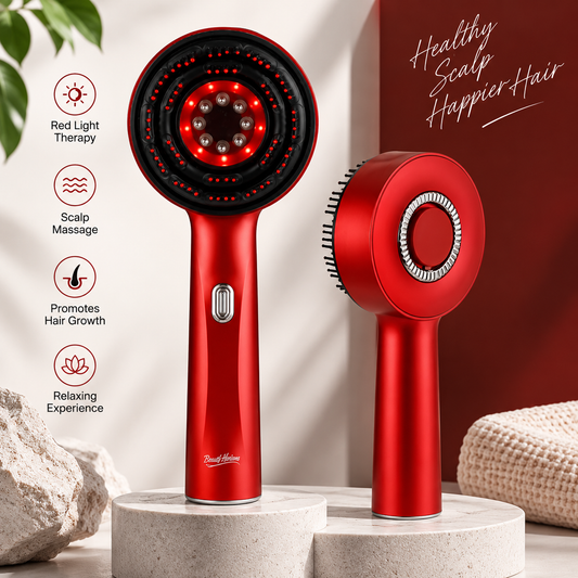 Scalp Massage Brush with Oil Applicator
